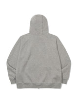 FLOWER STAR HOODED ZIPUP(GREY)