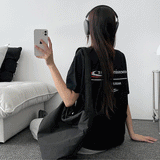 ボケットロゴショートスリーブT