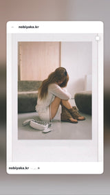 Stud folding flip-flop boots