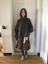 ベル ハーフネック ピーチ フィールド ジャケット (4color)
