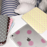 Basic Dot Pattern iPad Cover Case