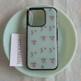 Flower mint epoxy bumper case