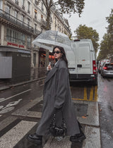 Moi Side Pocket Double Long Coat