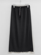 [SET] Pleated Sleeveless Skirt Two-Piece Set