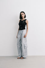 sh cargo pants (grey)