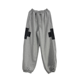 crack cross jogger pants