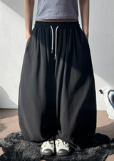 Linlin Linen Linen Balloon Pintuck Long Pants 4 Colors 