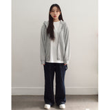 NOUVELLE VAGUE HOODIE ZIP UP (GREY)