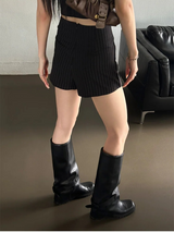 stripe strap pants