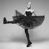 Platform Long Boots(Black)