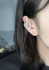 Heart Ear cuff Earring 1PC