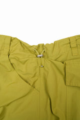 Stone nylon string cargo pants