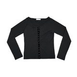 Tape cardigan