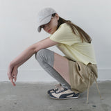 Gray Pigment Ribbon Cap