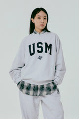 USM スウェットパンツ_ホワイトグレー