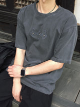 Rude Pigment Short Sleeve T-Shirt 4C
