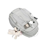 CARABINER MESH BACKPACK / GRAY