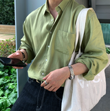 Hyper Essential Overfit Linen Shirt