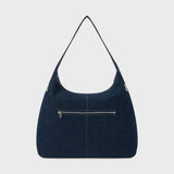 Denim Hobo Bag (Blue)