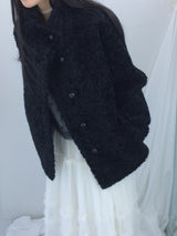 Cloud chiffon frill long skirt