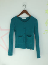 punching pocket cardigan