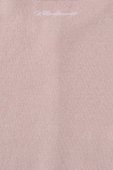 Basic round cardigan_pink