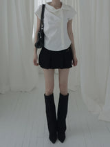 Asel Unbalance Sailor Blouse