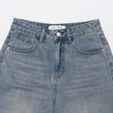 クラシックビンテージハーフレングスデニムパンツ code 18202