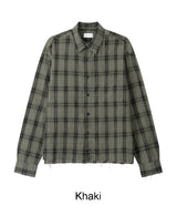 Kaan Cutting Check Shirt