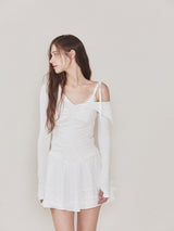 Bunny top set (Ivory)