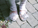 FLOWER BEAD JELLY SHOES