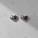 Olivia Heart Piercing - Silver