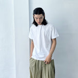 Pure White Drop-Shoulder Tee