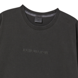 25SS シンプルロゴピグメントショートスリーブTシャツ チャコール