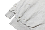 damage hoodie (gray)