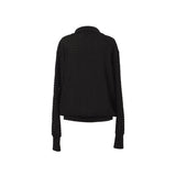 Eyelet polo Shirt [Black]
