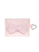 bling ribbon card wallet