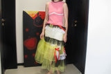 Wear more yellow skirts with light gauze.