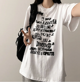 ワネレタリング オーバーフィット半袖Tシャツ