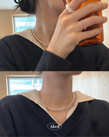 プチパールネックレス