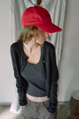 T/T シグネチャー ロゴ ボールキャップ (red)