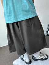 Courtney Rivet Slit Balloon Bermuda Shorts 3color
