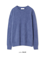 [Unisex]アンゴララウンドネックニット(7color)