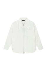 ビッグカラー2ウェイジッパーシャツ (FOR WOMEN)