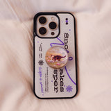 【MADE】Snow epoxy phone case(2 colors)