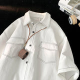 Ford Stitch Pocket Short-Sleeved Shirt (734511004216/2 colors)