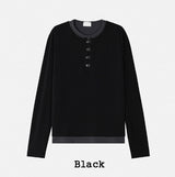 ルーキーズバックルレイヤード長袖Tシャツ