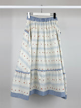 CARROT BUTTON FULL SKIRT (2C)
