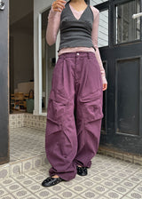 GARMENT CARGO WIDE PANTS