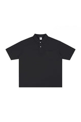 Dropped Shoulder Polo Shirt